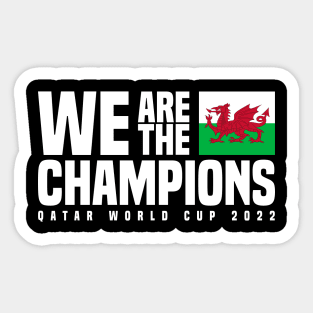 Qatar World Cup Champions 2022 - Wales Sticker